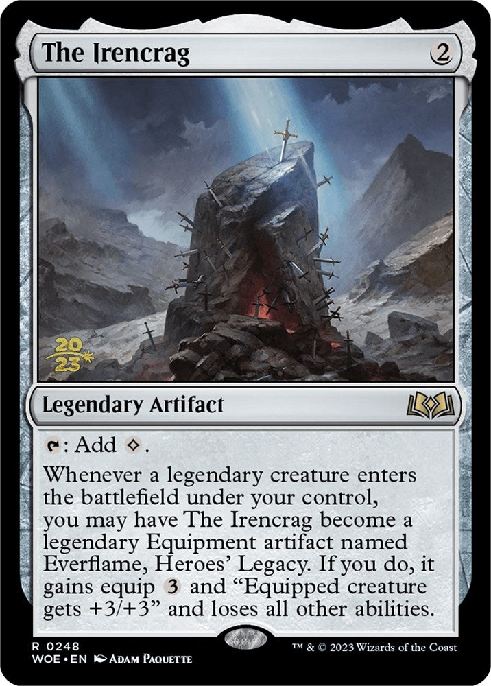 The Irencrag [Wilds of Eldraine Prerelease Promos] | Deep Dive Games St. Marys