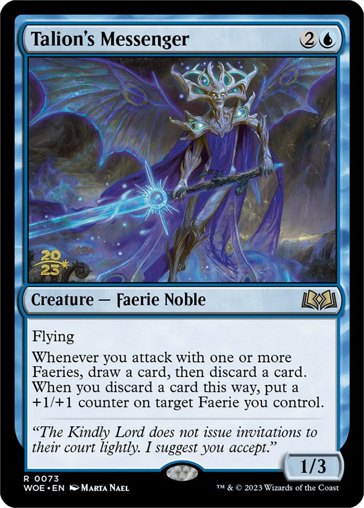Talion's Messenger [Wilds of Eldraine Prerelease Promos] | Deep Dive Games St. Marys