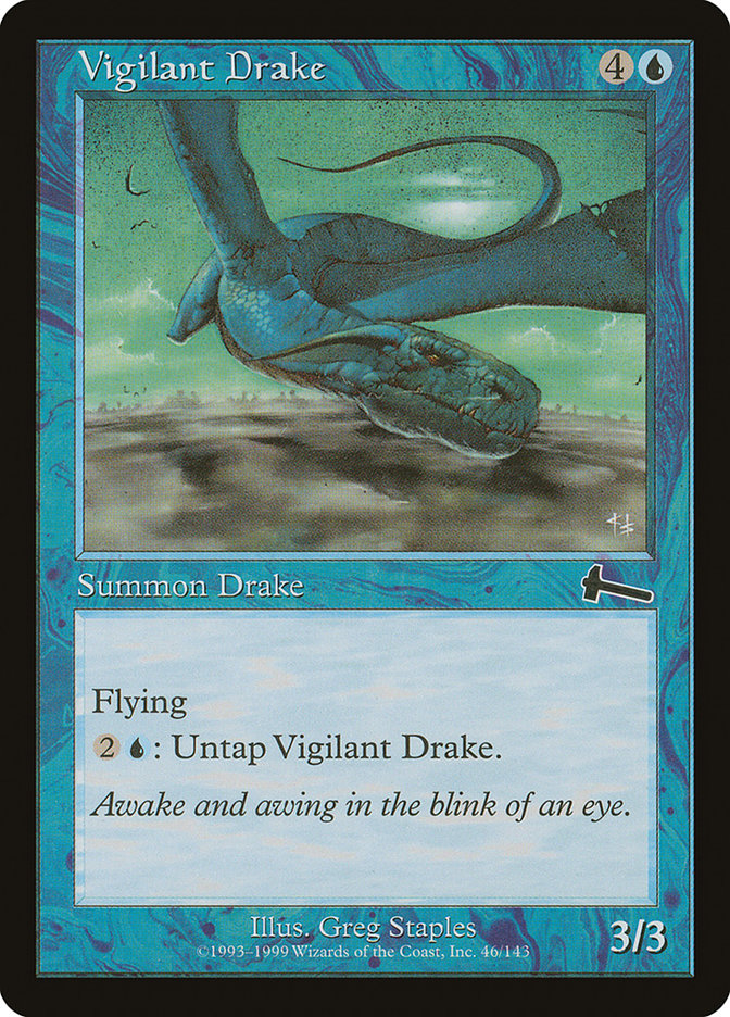 Vigilant Drake [Urza's Legacy] | Deep Dive Games St. Marys
