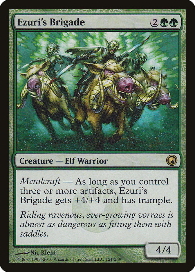 Ezuri's Brigade [Scars of Mirrodin] | Deep Dive Games St. Marys