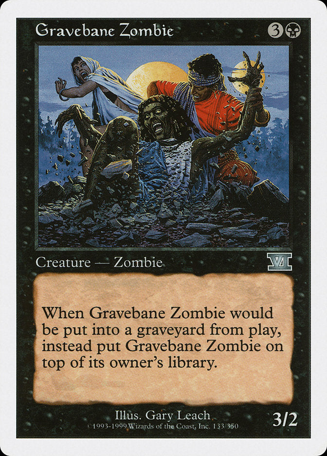 Gravebane Zombie [Classic Sixth Edition] | Deep Dive Games St. Marys