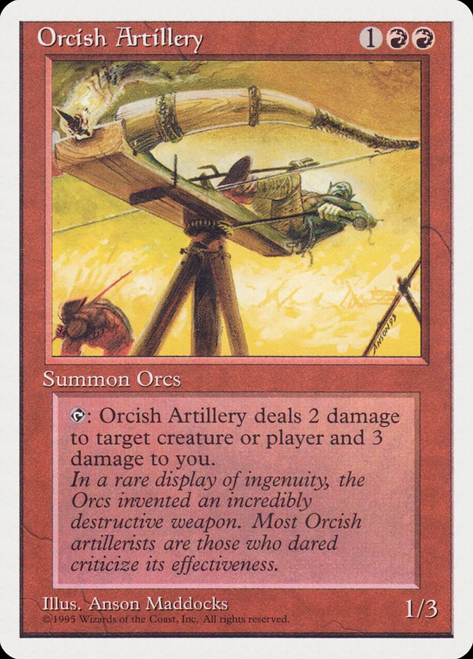 Orcish Artillery [Rivals Quick Start Set] | Deep Dive Games St. Marys