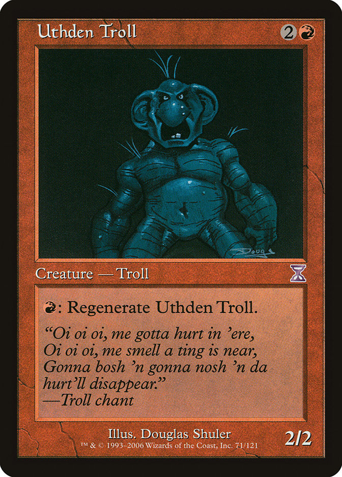 Uthden Troll [Time Spiral Timeshifted] | Deep Dive Games St. Marys