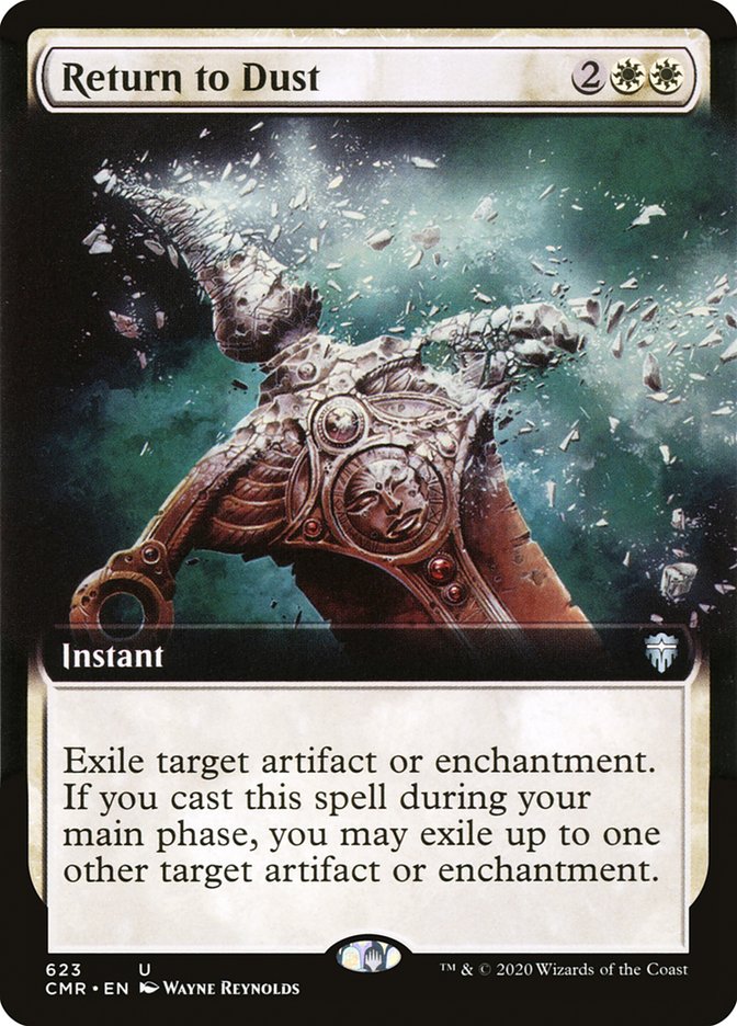Return to Dust (Extended Art) [Commander Legends] | Deep Dive Games St. Marys