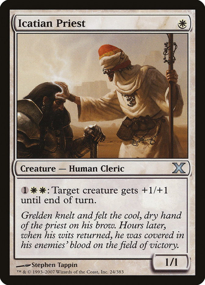 Icatian Priest [Tenth Edition] | Deep Dive Games St. Marys