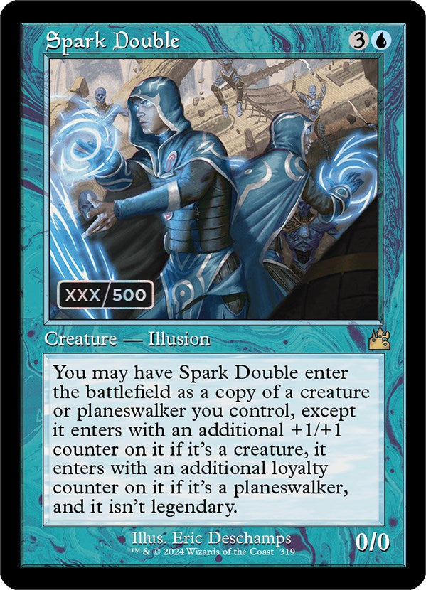 Spark Double (Retro) (Serialized) [Ravnica Remastered] | Deep Dive Games St. Marys
