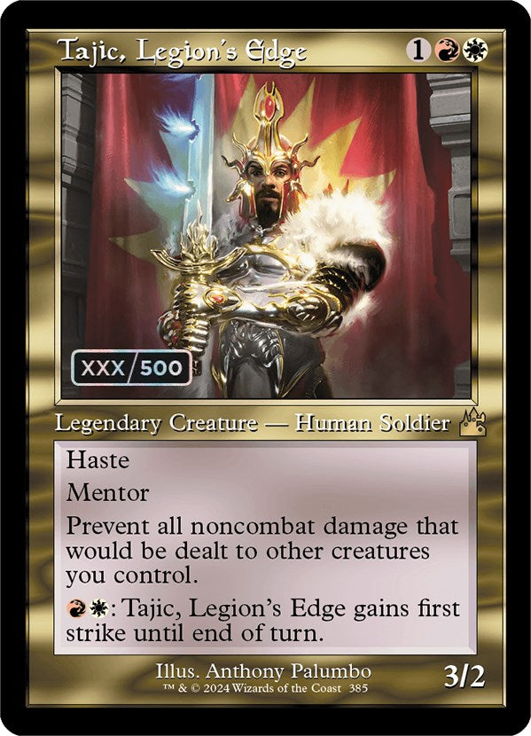 Tajic, Legion's Edge (Retro) (Serialized) [Ravnica Remastered] | Deep Dive Games St. Marys