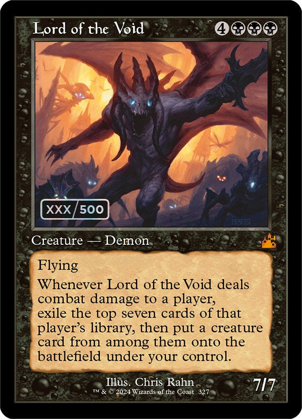 Lord of the Void (Retro) (Serialized) [Ravnica Remastered] | Deep Dive Games St. Marys