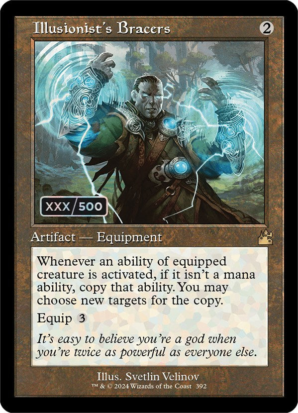 Illusionist's Bracers (Retro) (Serialized) [Ravnica Remastered] | Deep Dive Games St. Marys