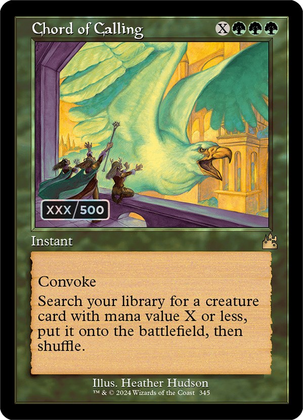 Chord of Calling (Retro) (Serialized) [Ravnica Remastered] | Deep Dive Games St. Marys