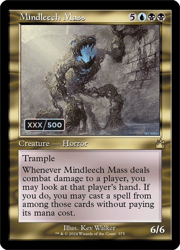 Mindleech Mass (Retro) (Serialized) [Ravnica Remastered] | Deep Dive Games St. Marys