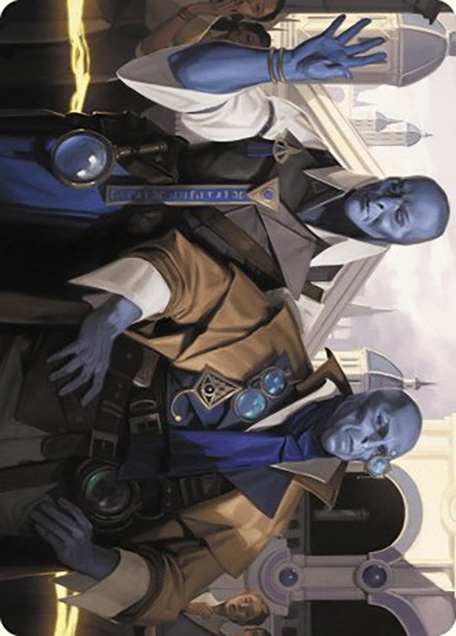 Hotshot Investigators Art Card [Murders at Karlov Manor Art Series] | Deep Dive Games St. Marys