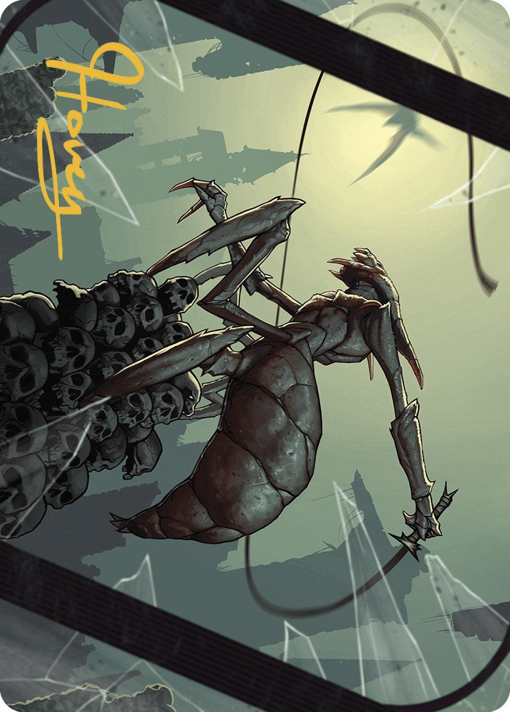 Kraul Whipcracker Art Card (Gold-Stamped Signature) [Murders at Karlov Manor Art Series] | Deep Dive Games St. Marys