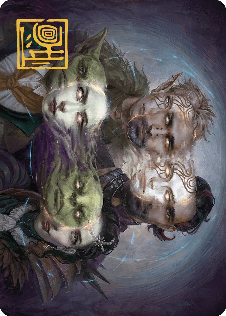Illicit Masquerade Art Card (Gold-Stamped Signature) [Murders at Karlov Manor Art Series] | Deep Dive Games St. Marys