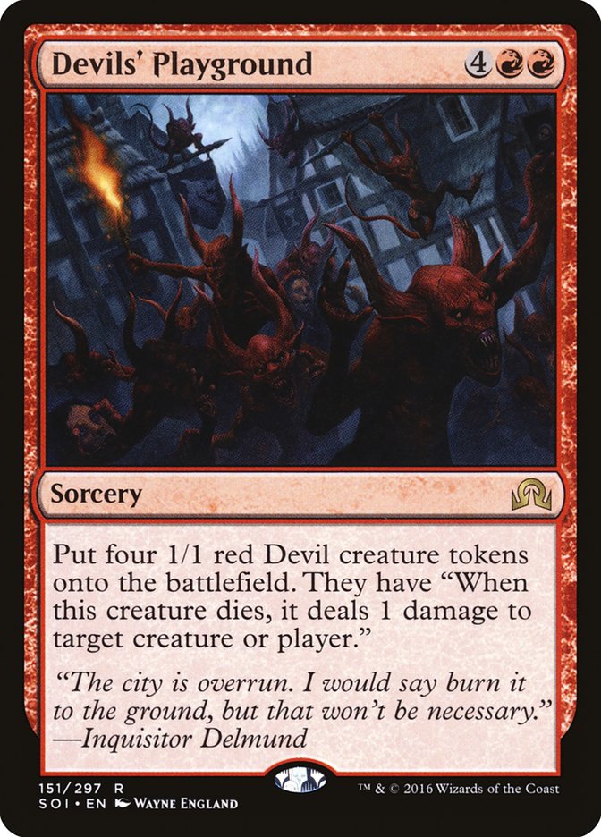 Devils' Playground [Shadows over Innistrad] | Deep Dive Games St. Marys