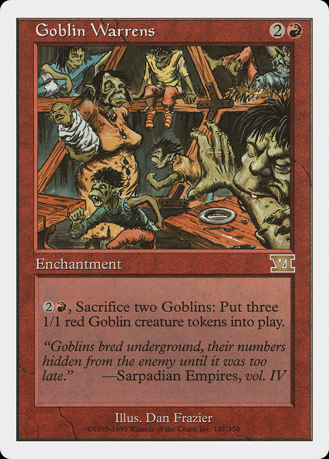 Goblin Warrens [Classic Sixth Edition] | Deep Dive Games St. Marys