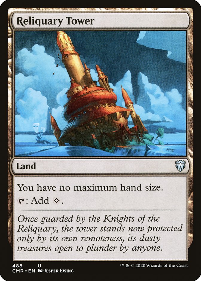Reliquary Tower [Commander Legends] | Deep Dive Games St. Marys