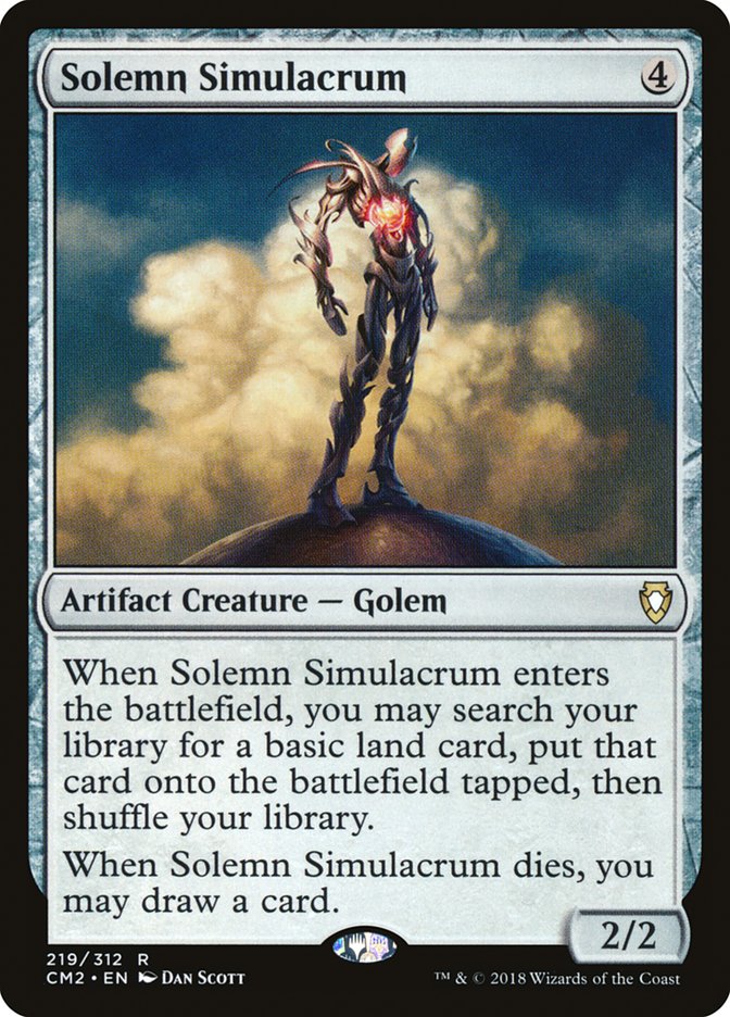 Solemn Simulacrum (219/312) [Commander Anthology Volume II] | Deep Dive Games St. Marys