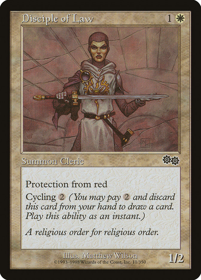 Disciple of Law [Urza's Saga] | Deep Dive Games St. Marys