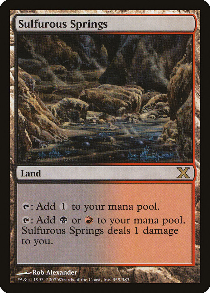 Sulfurous Springs [Tenth Edition] | Deep Dive Games St. Marys