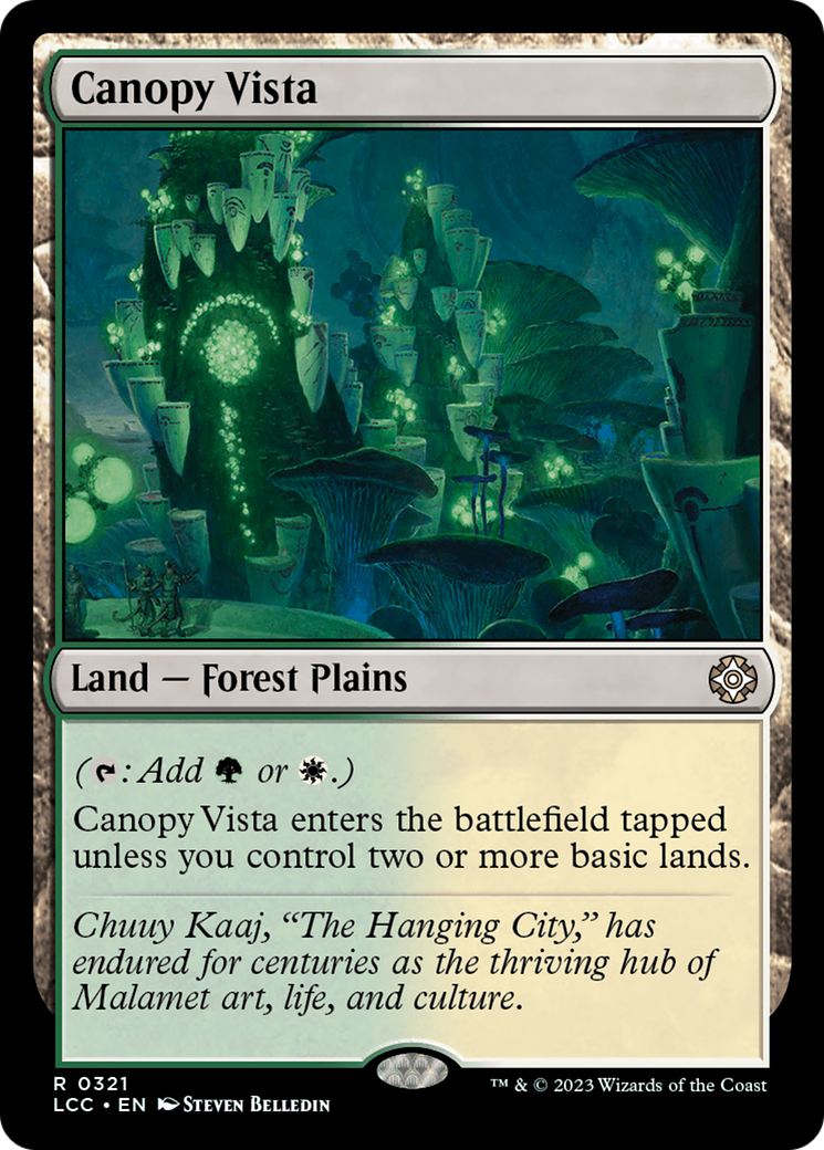 Canopy Vista [The Lost Caverns of Ixalan Commander] | Deep Dive Games St. Marys