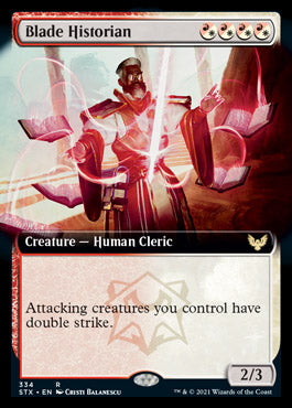 Blade Historian (Extended Art) [Strixhaven: School of Mages] | Deep Dive Games St. Marys