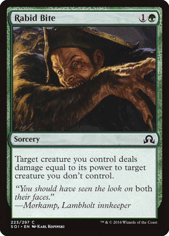 Rabid Bite [Shadows over Innistrad] | Deep Dive Games St. Marys