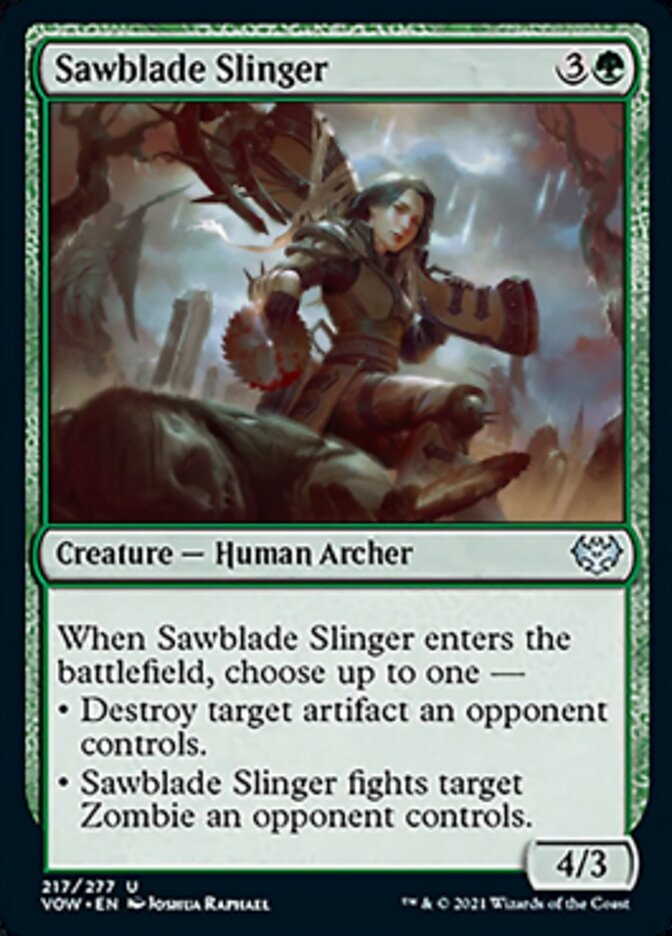 Sawblade Slinger [Innistrad: Crimson Vow] | Deep Dive Games St. Marys