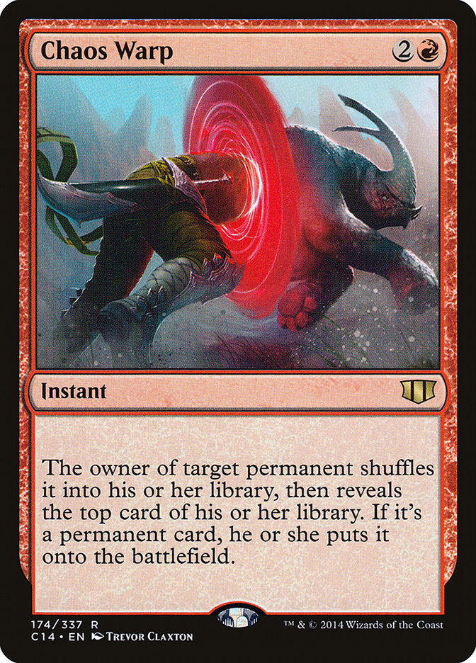 Chaos Warp [Commander 2014] | Deep Dive Games St. Marys