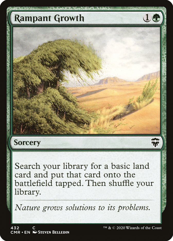 Rampant Growth [Commander Legends] | Deep Dive Games St. Marys