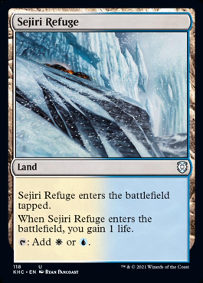 Sejiri Refuge [Kaldheim Commander] | Deep Dive Games St. Marys