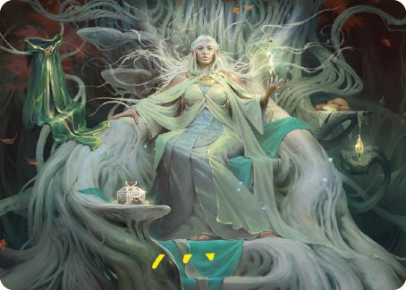 Galadriel, Gift-Giver Art Card [The Lord of the Rings: Tales of Middle-earth Art Series] | Deep Dive Games St. Marys