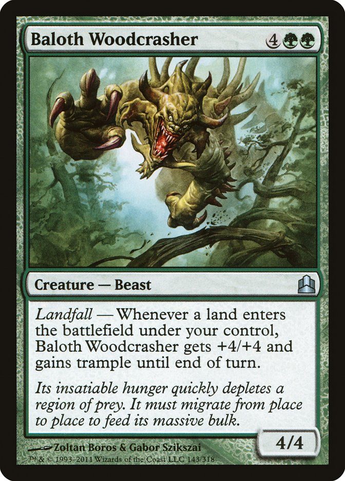 Baloth Woodcrasher [Commander 2011] | Deep Dive Games St. Marys