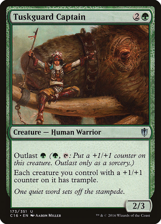 Tuskguard Captain [Commander 2016] | Deep Dive Games St. Marys