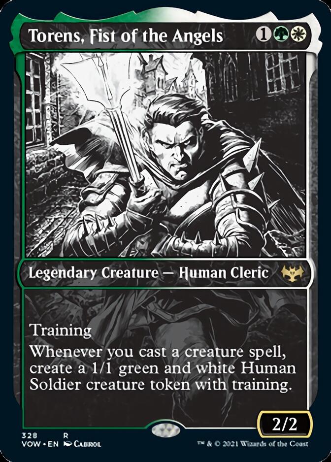Torens, Fist of the Angels (Showcase Eternal Night) [Innistrad: Crimson Vow] | Deep Dive Games St. Marys