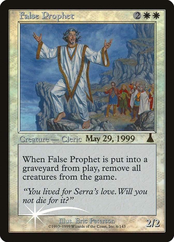 False Prophet [Urza's Destiny Promos] | Deep Dive Games St. Marys