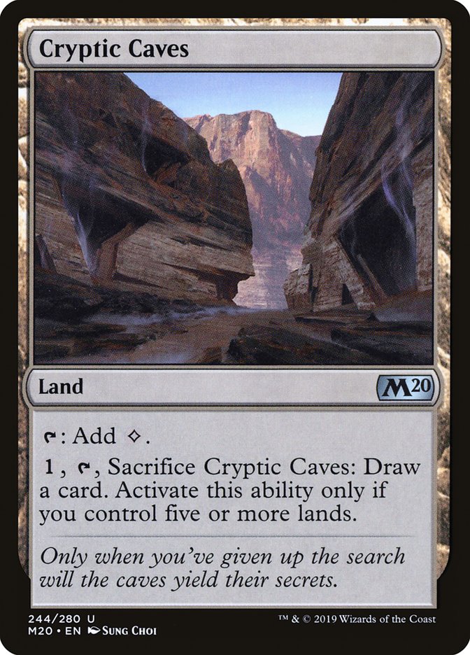 Cryptic Caves [Core Set 2020] | Deep Dive Games St. Marys