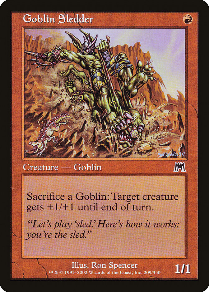 Goblin Sledder [Onslaught] | Deep Dive Games St. Marys