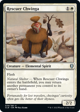 Rescuer Chwinga [Commander Legends: Battle for Baldur's Gate] | Deep Dive Games St. Marys