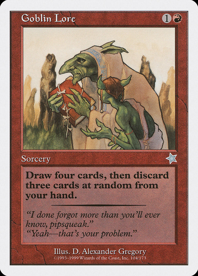 Goblin Lore [Starter 1999] | Deep Dive Games St. Marys