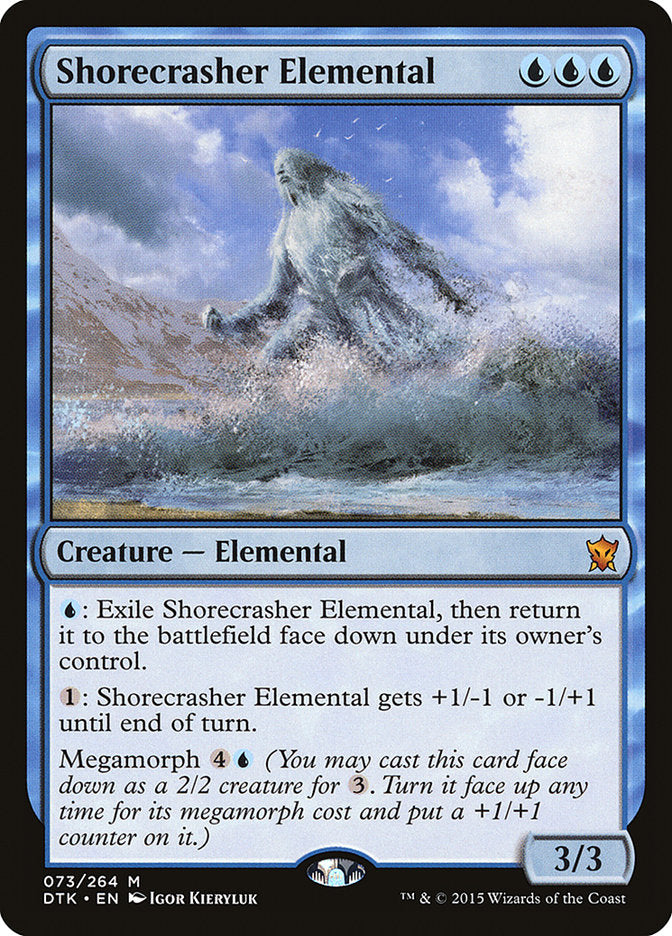 Shorecrasher Elemental [Dragons of Tarkir] | Deep Dive Games St. Marys