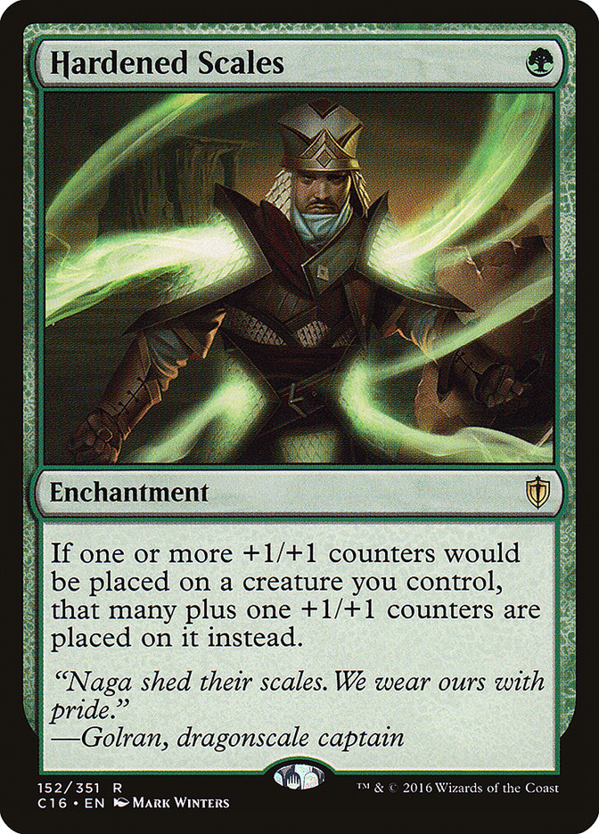 Hardened Scales [Commander 2016] | Deep Dive Games St. Marys