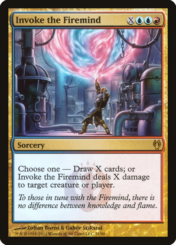 Invoke the Firemind [Duel Decks: Izzet vs. Golgari] | Deep Dive Games St. Marys