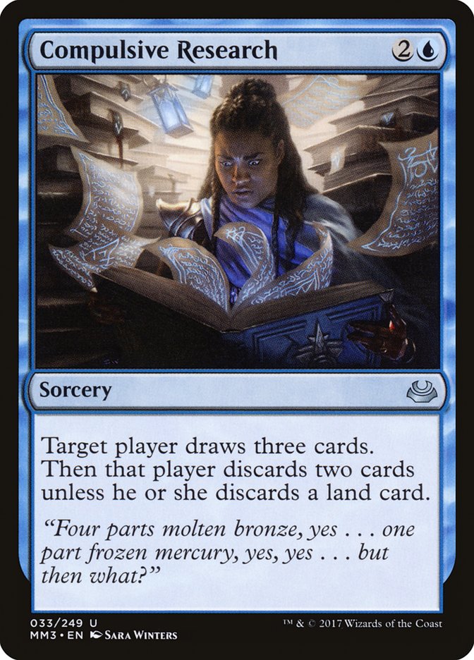 Compulsive Research [Modern Masters 2017] | Deep Dive Games St. Marys
