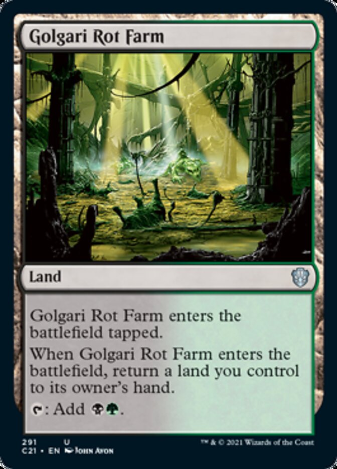 Golgari Rot Farm [Commander 2021] | Deep Dive Games St. Marys