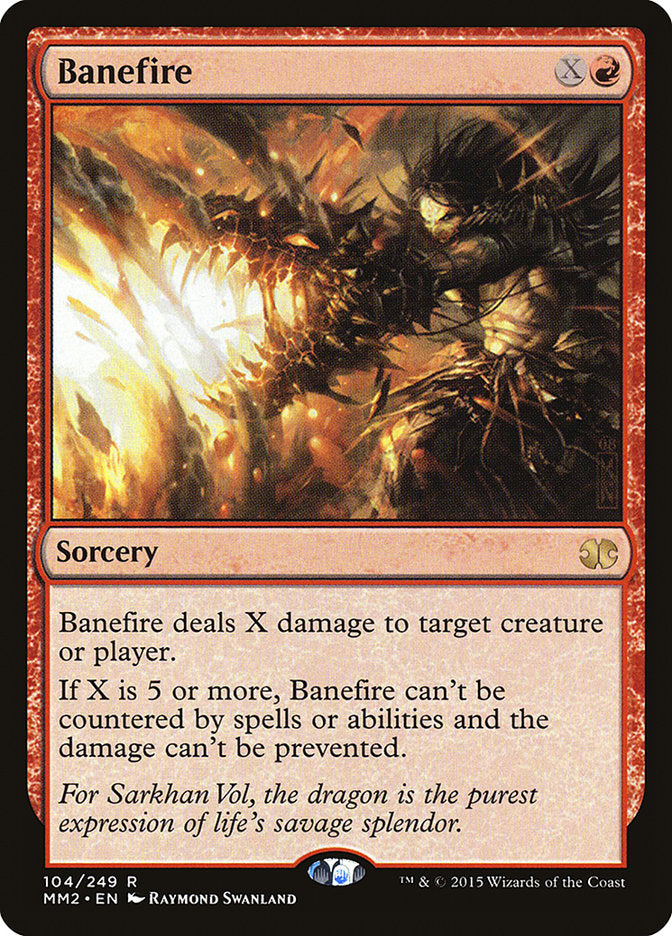 Banefire [Modern Masters 2015] | Deep Dive Games St. Marys