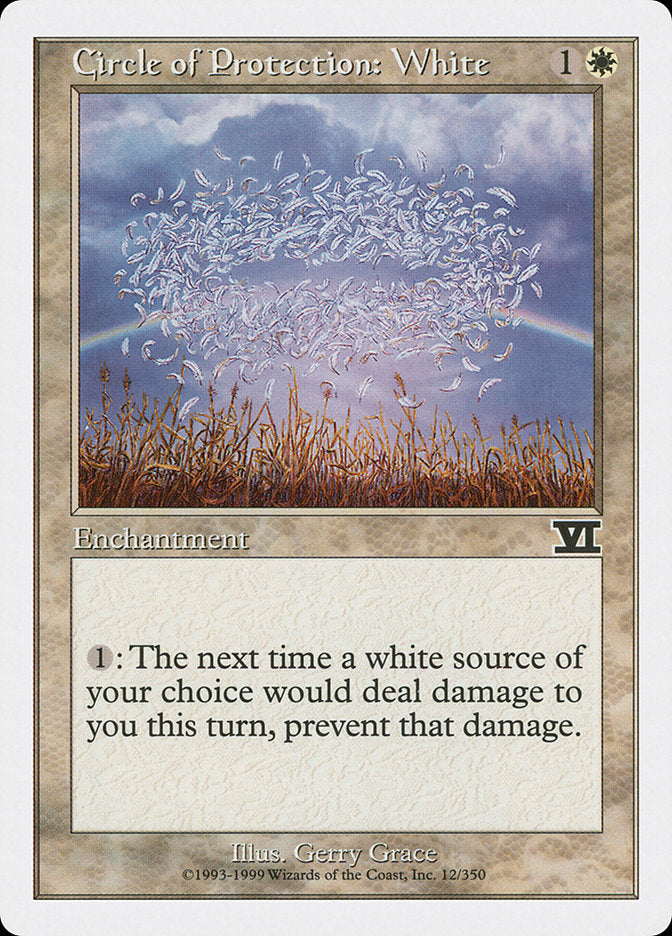 Circle of Protection: White [Classic Sixth Edition] | Deep Dive Games St. Marys