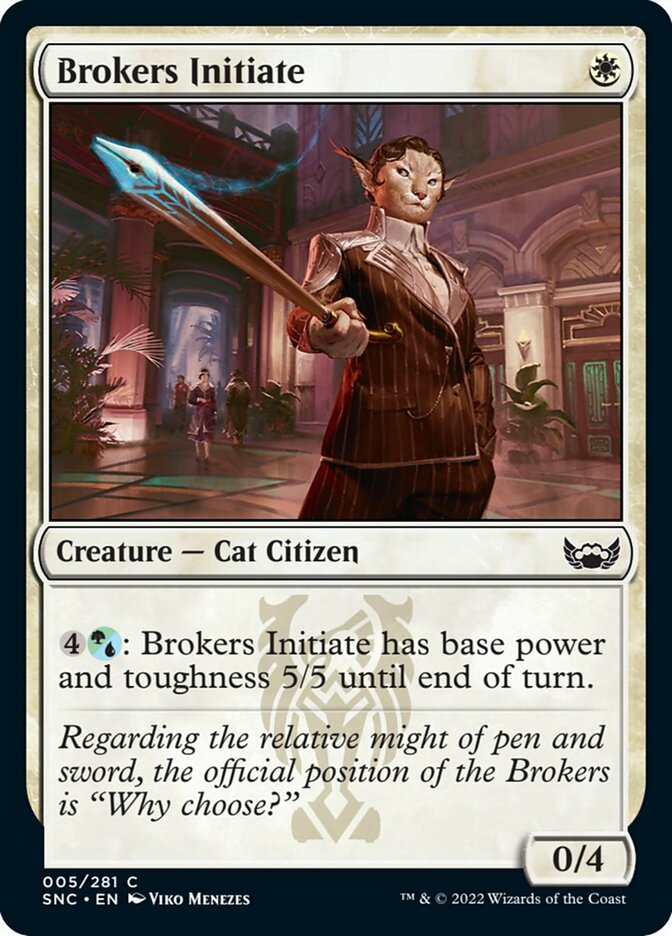 Brokers Initiate [Streets of New Capenna] | Deep Dive Games St. Marys