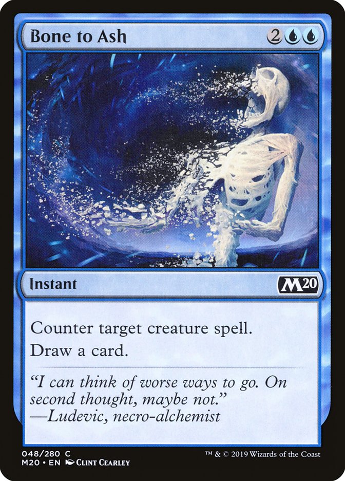 Bone to Ash [Core Set 2020] | Deep Dive Games St. Marys