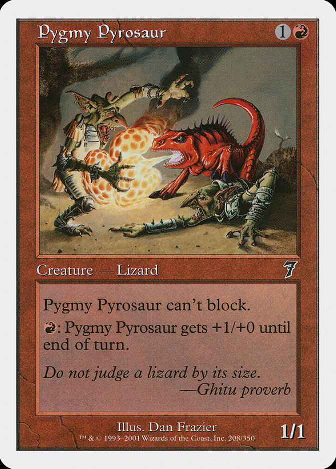 Pygmy Pyrosaur [Seventh Edition] | Deep Dive Games St. Marys